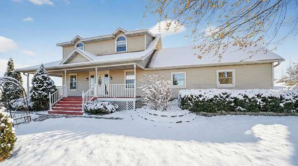 5 Acres of Residential Land with Home for Sale in New Holstein, Wisconsin