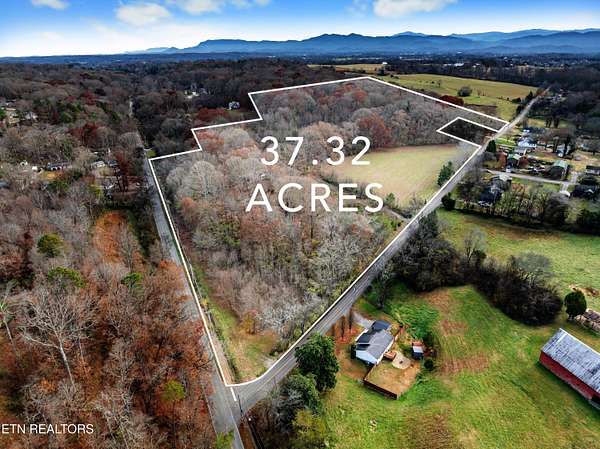 37.3 Acres of Land for Sale in Maryville, Tennessee