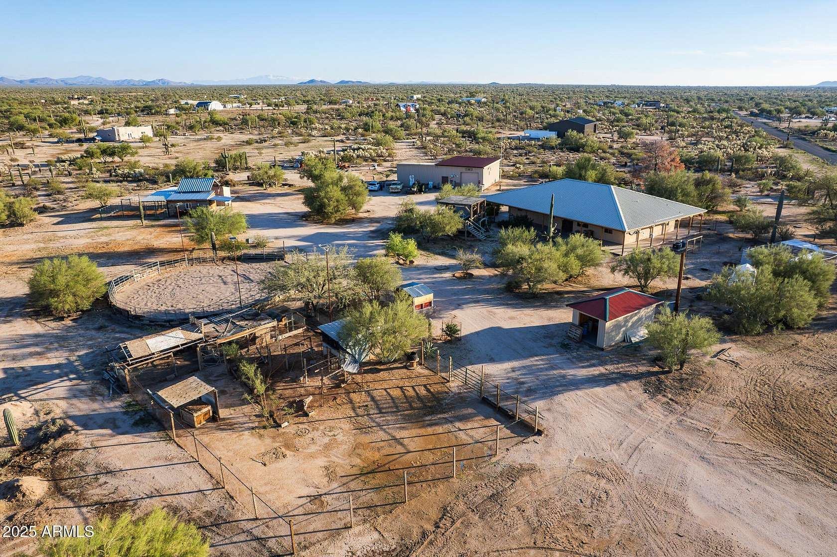 3.43 Acres of Residential Land with Home for Sale in Florence, Arizona