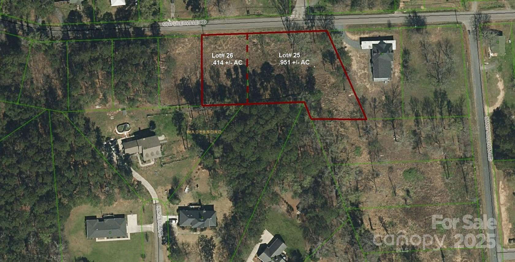 1.37 Acres of Land for Sale in Wadesboro, North Carolina