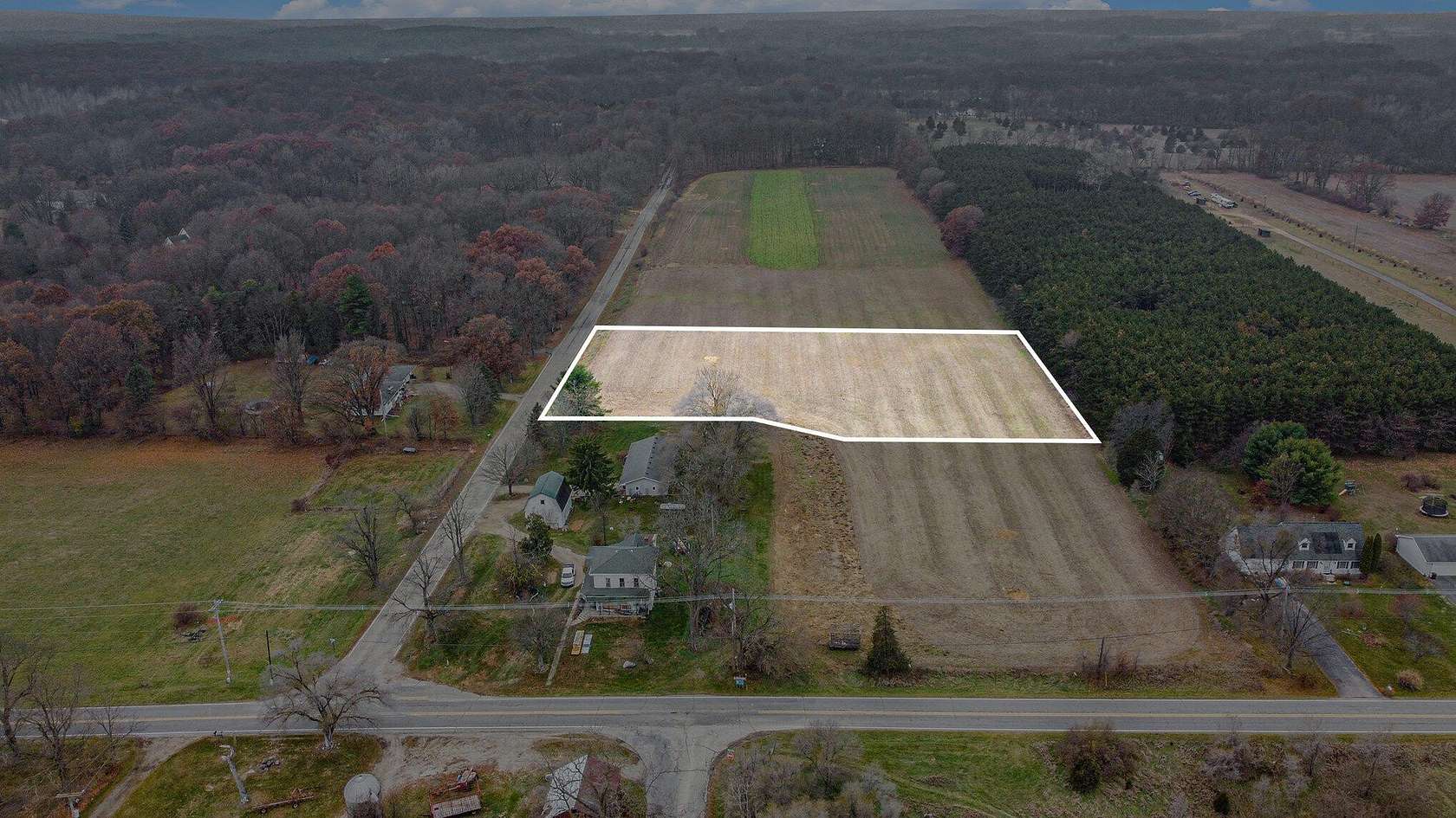 3.24 Acres of Residential Land for Sale in Grass Lake, Michigan