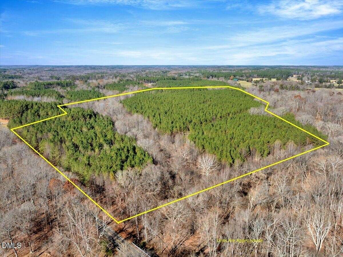 43.4 Acres of Recreational Land for Sale in Oxford, North Carolina