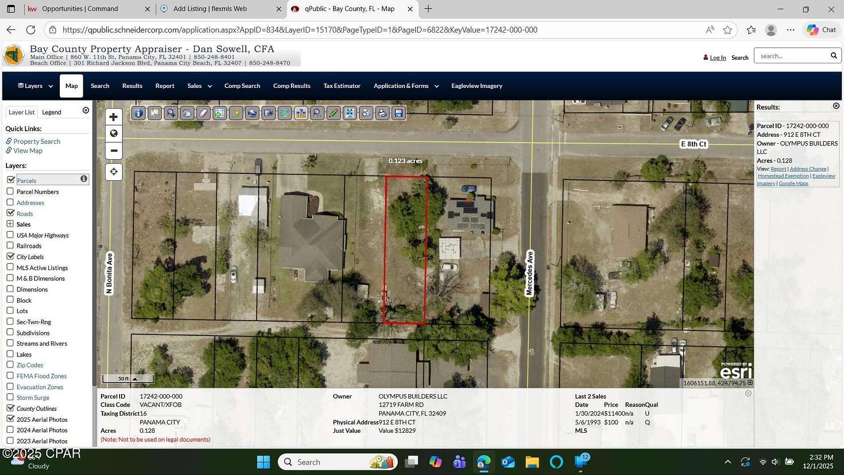 0.13 Acres of Land for Sale in Panama City, Florida