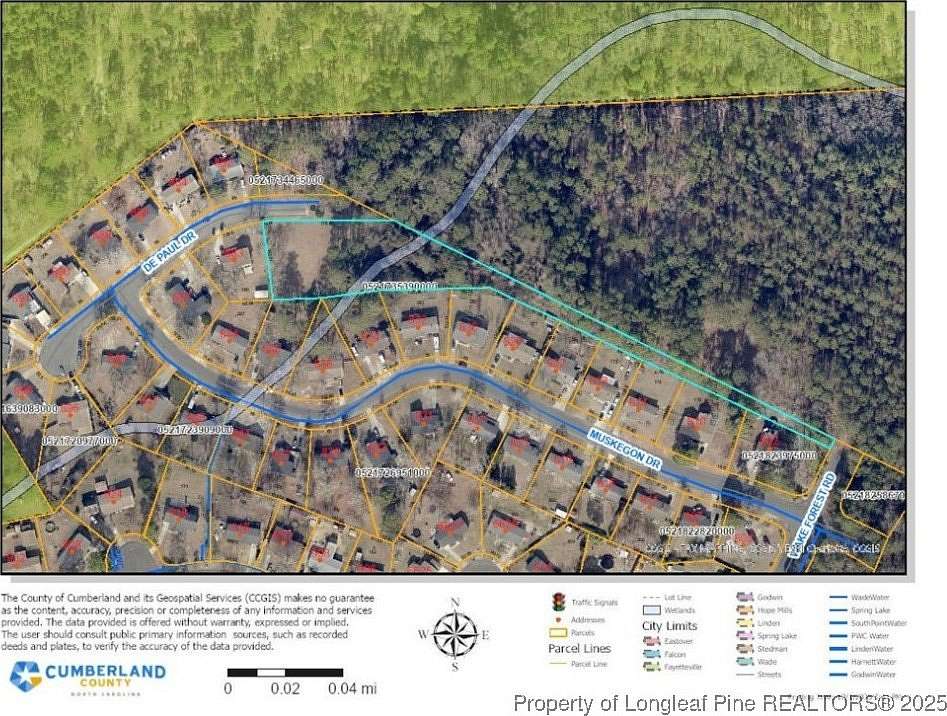 0.94 Acres of Land for Sale in Fayetteville, North Carolina