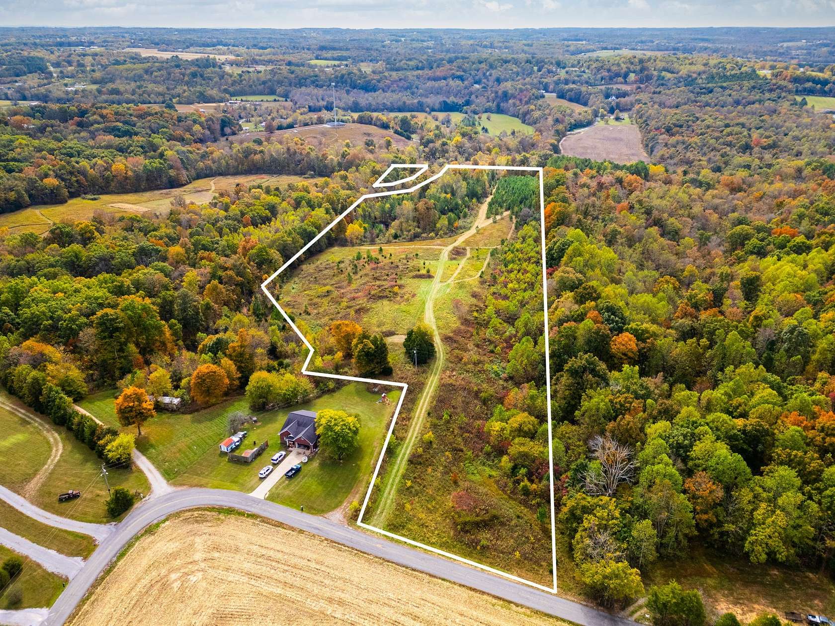 18 Acres of Recreational Land for Sale in Portland, Tennessee