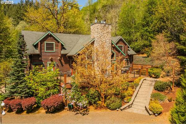 18.9 Acres of Recreational Land with Home for Sale in Tillamook, Oregon