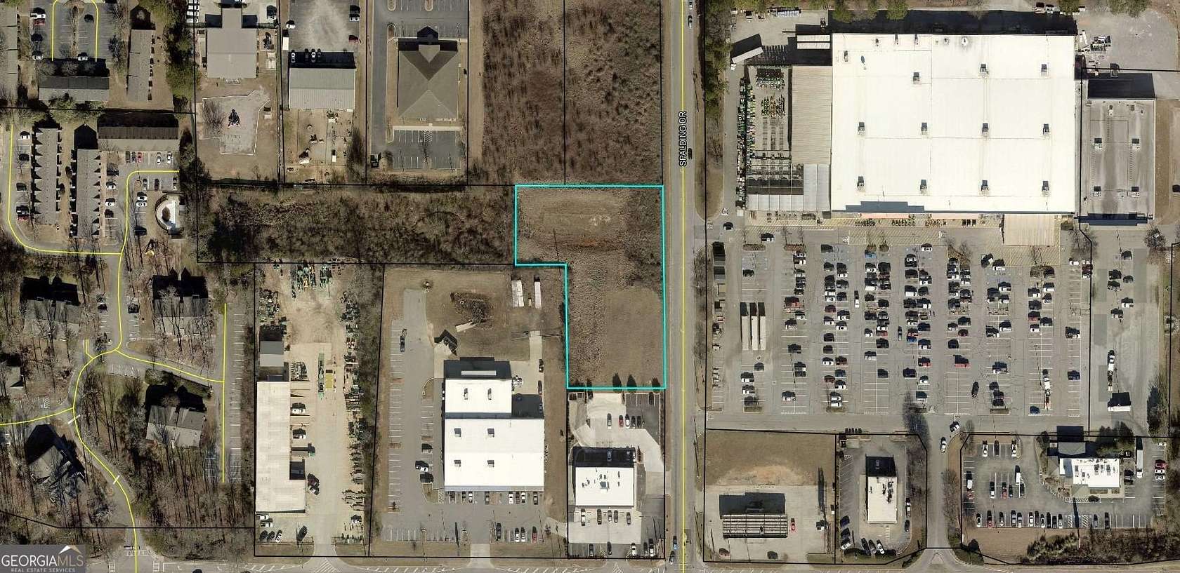 1.26 Acres of Commercial Land for Sale in Griffin, Georgia
