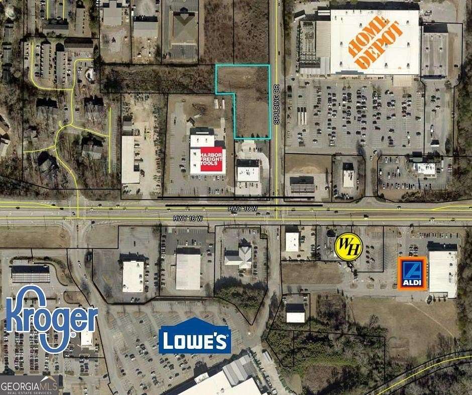 1.26 Acres of Commercial Land for Sale in Griffin, Georgia