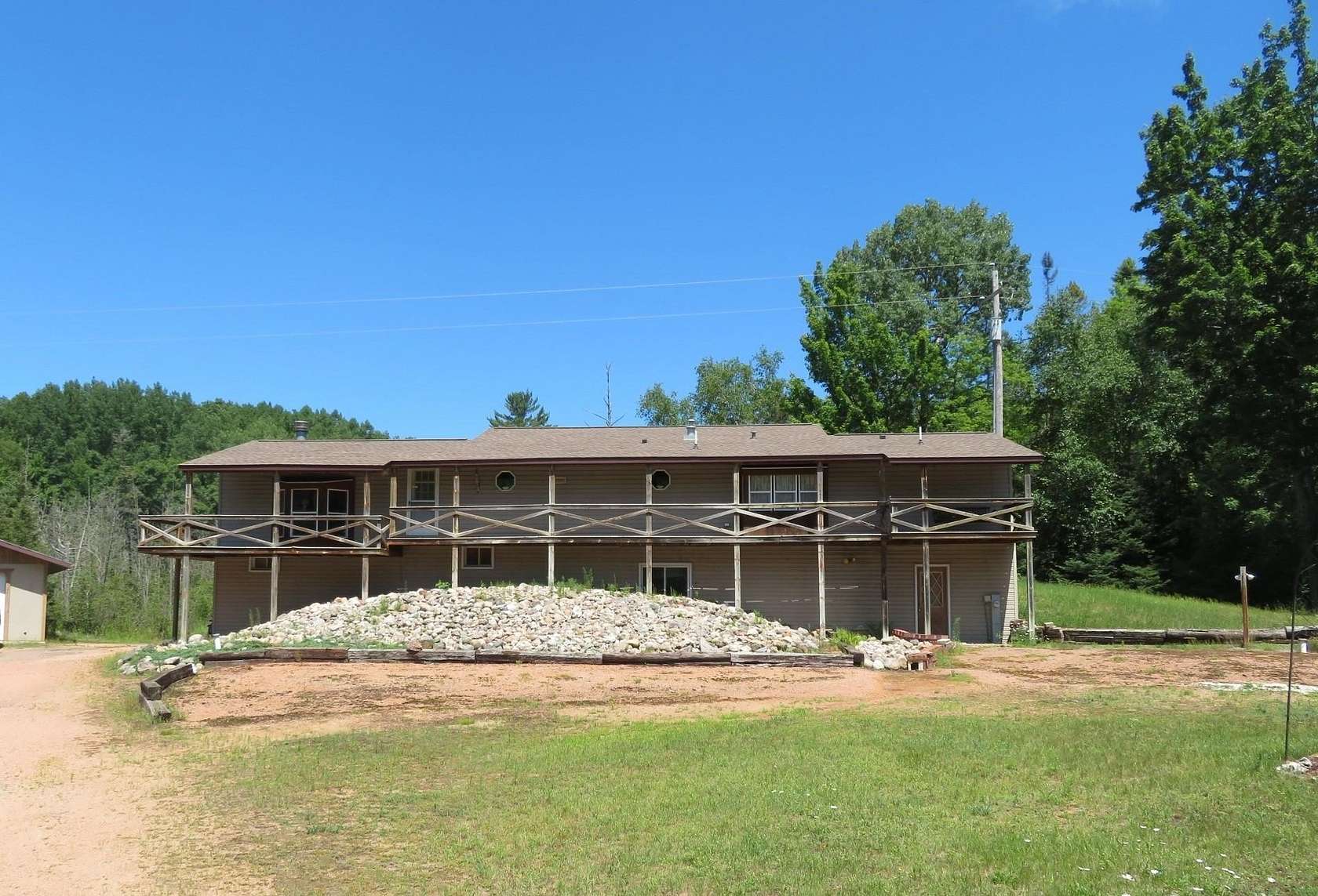 5 Acres of Land with Home for Sale in Rhinelander, Wisconsin