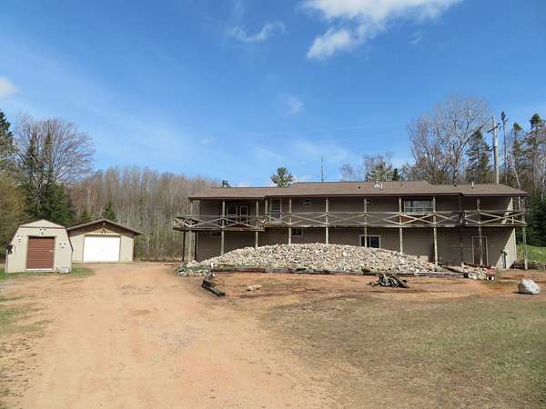 5 Acres of Land with Home for Sale in Rhinelander, Wisconsin