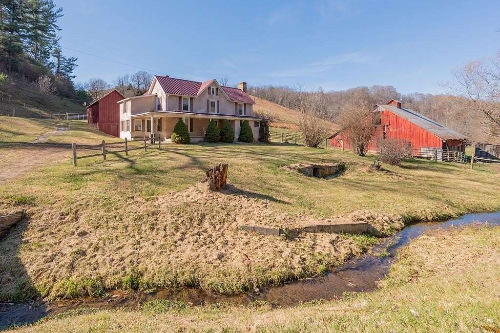 71 Acres of Land with Home for Sale in Wytheville, Virginia