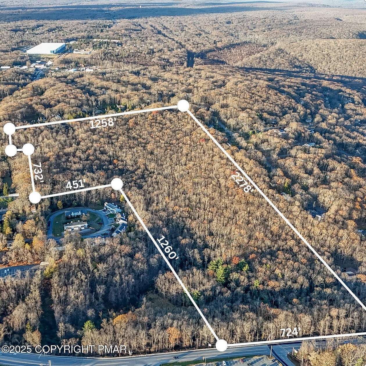 47.5 Acres of Land for Sale in Mount Pocono, Pennsylvania