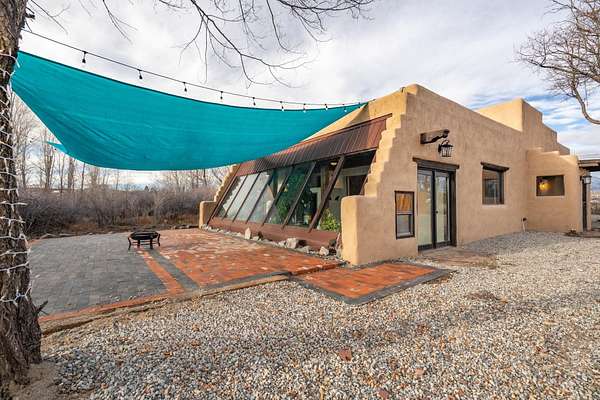 3 Acres of Residential Land with Home for Sale in El Prado, New Mexico