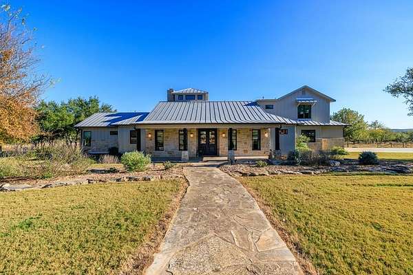 17.7 Acres of Land with Home for Sale in Fredericksburg, Texas