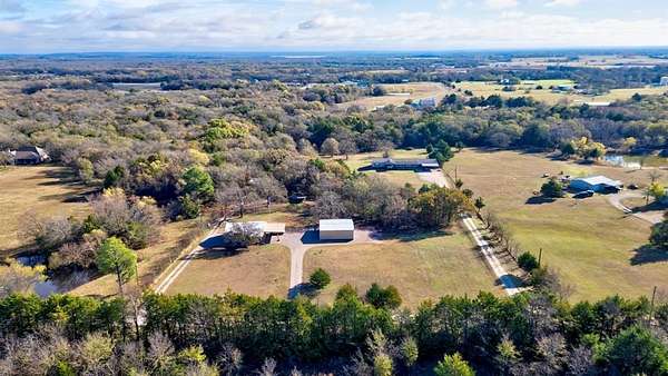 2 Acres of Residential Land with Home for Sale in Sadler, Texas