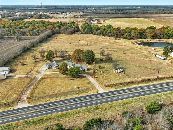 12.6 Acres of Land with Home for Sale in Van Alstyne, Texas