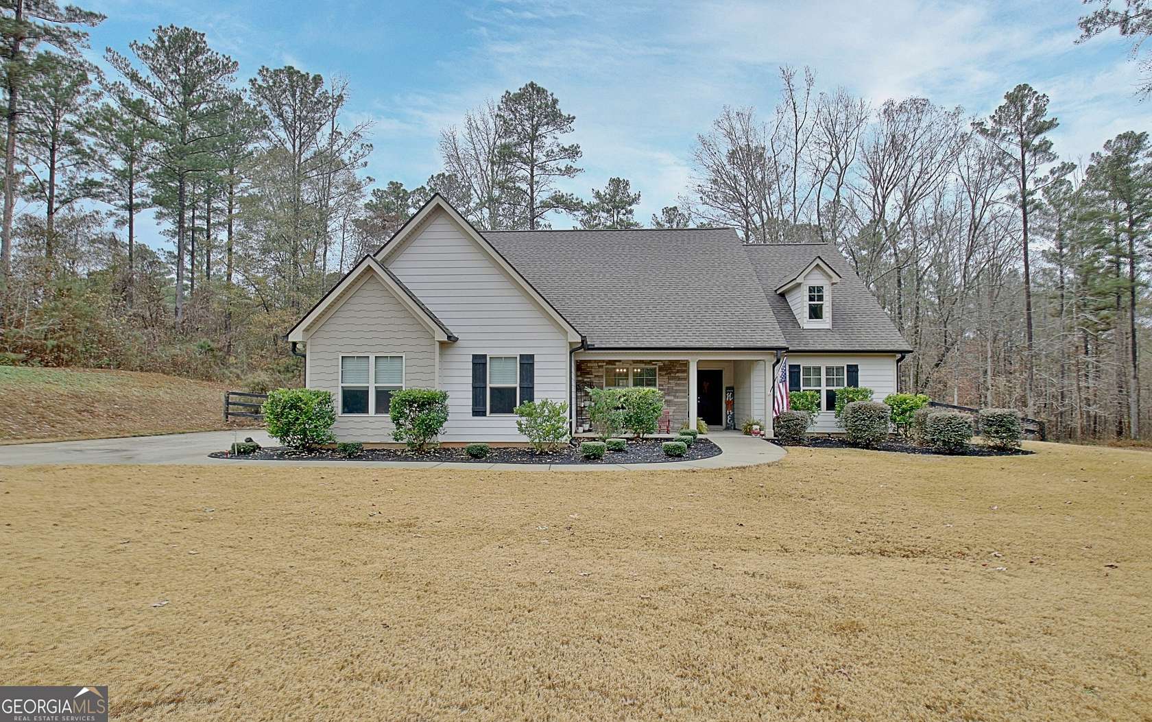 5 Acres of Residential Land with Home for Sale in Newnan, Georgia