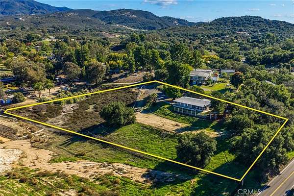 2 Acres of Land with Home for Sale in Temecula, California