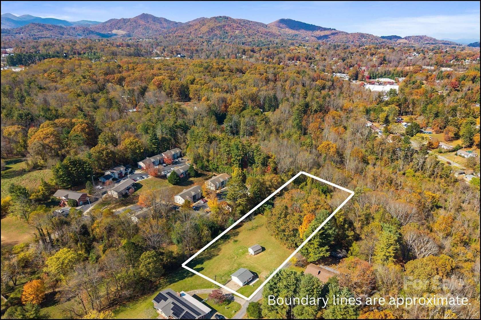 2.3 Acres of Residential Land with Home for Sale in Asheville, North Carolina