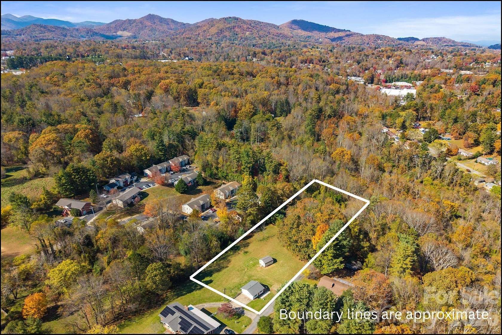 2.3 Acres of Land with Home for Sale in Asheville, North Carolina