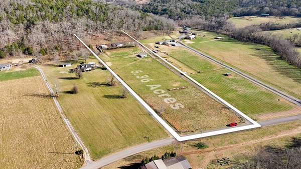 5.36 Acres of Land with Home for Sale in Dowelltown, Tennessee