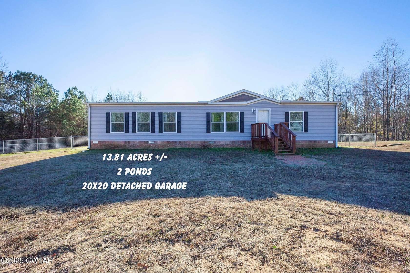 13.8 Acres of Land with Home for Sale in Beech Bluff, Tennessee