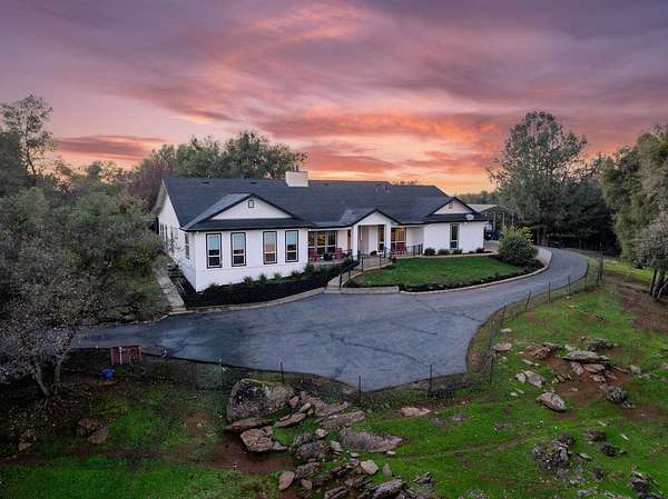 10 Acres of Residential Land with Home for Sale in El Dorado, California