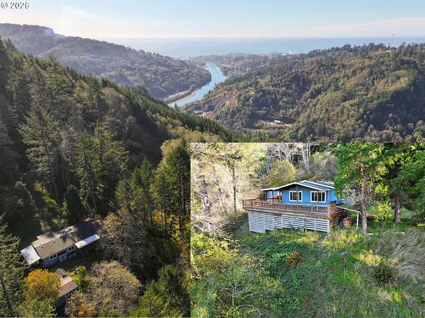 25 Acres of Agricultural Land with Home for Sale in Brookings, Oregon