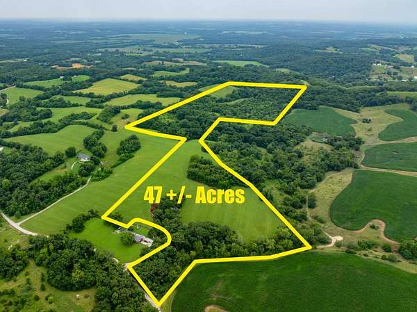 47 Acres of Recreational Land & Farm for Sale in New London, Missouri