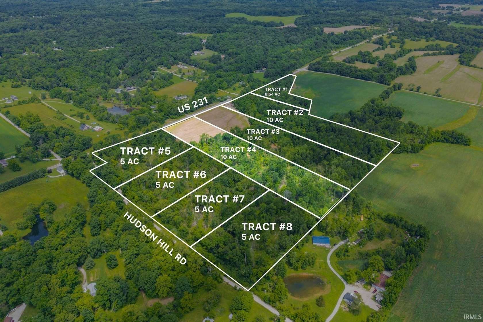 10 Acres of Residential Land for Sale in Gosport, Indiana