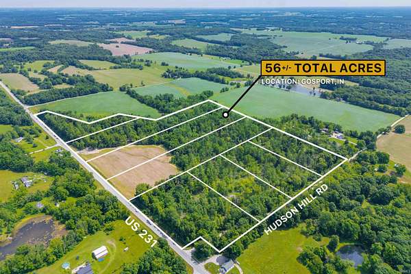 5 Acres of Residential Land for Sale in Gosport, Indiana
