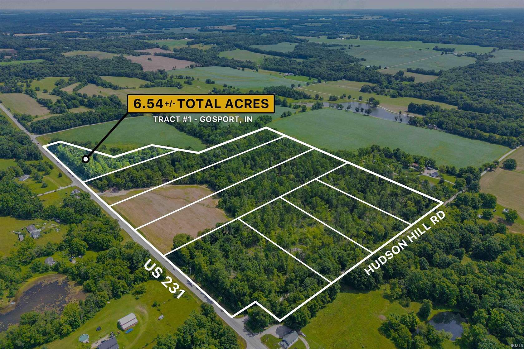 6.54 Acres of Residential Land for Sale in Gosport, Indiana