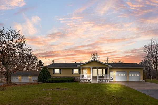 2 Acres of Residential Land with Home for Sale in Poy Sippi, Wisconsin