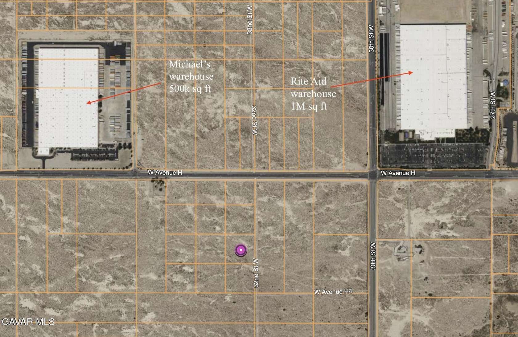 Mixed-Use Land for Sale in Lancaster, California