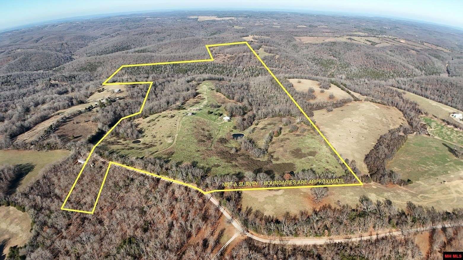 171 Acres of Recreational & Residential Land for Sale in Yellville, Arkansas