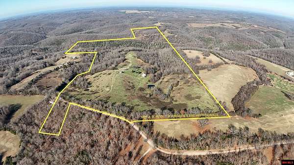 171 Acres of Recreational & Residential Land for Sale in Yellville, Arkansas