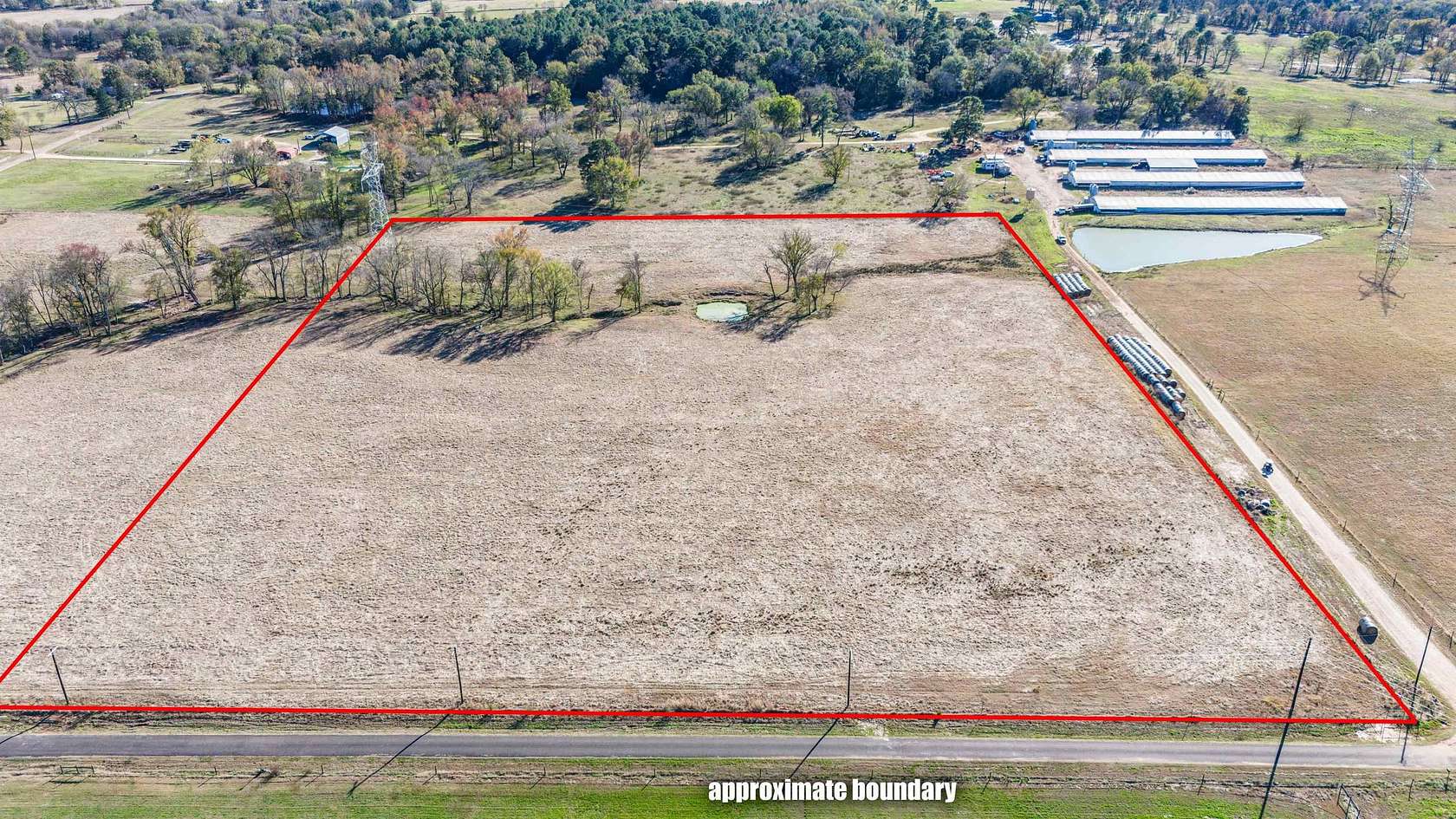 15.8 Acres of Land for Sale in Mount Pleasant, Texas