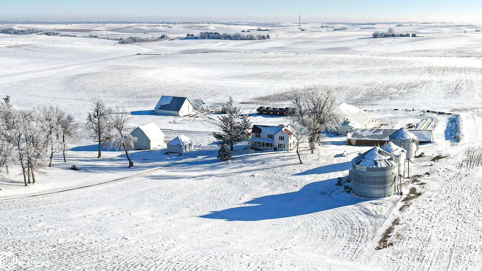 8.86 Acres of Residential Land with Home for Sale in Carroll, Iowa