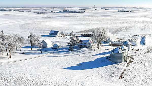 8.86 Acres of Residential Land with Home for Sale in Carroll, Iowa