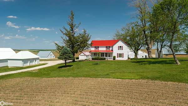 8.86 Acres of Land with Home for Sale in Carroll, Iowa