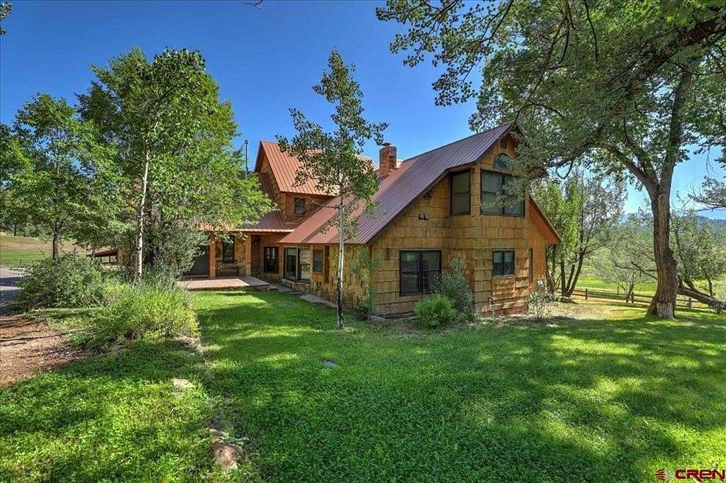 41.3 Acres of Recreational Land with Home for Sale in Pagosa Springs, Colorado