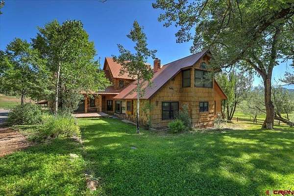 41.3 Acres of Recreational Land with Home for Sale in Pagosa Springs, Colorado