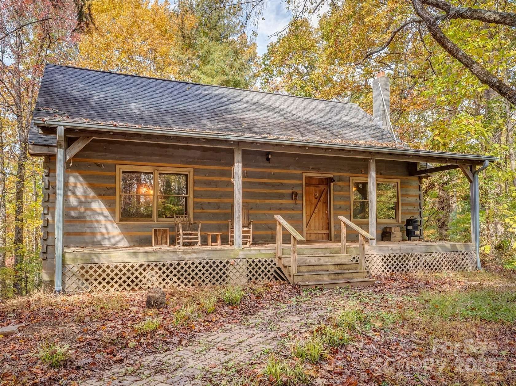 16.5 Acres of Land with Home for Sale in Saluda, North Carolina