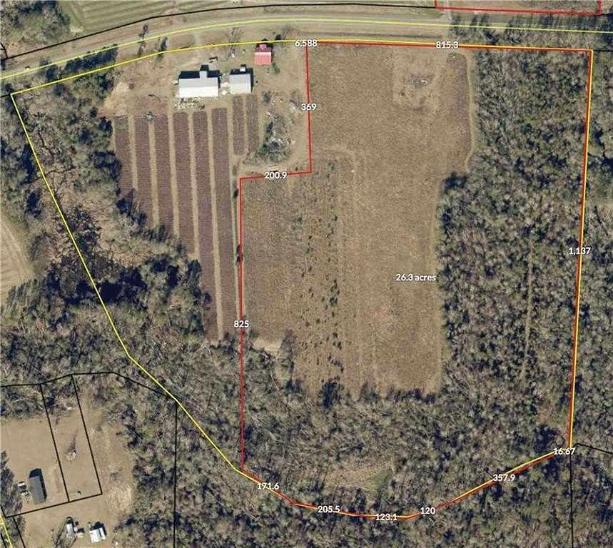 26 Acres of Land for Sale in Waycross, Georgia