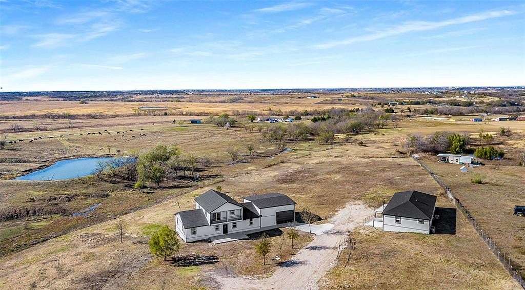 10 Acres of Land with Home for Sale in Ennis, Texas