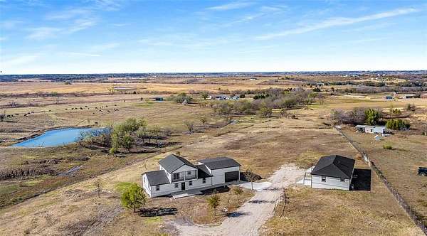 10 Acres of Land with Home for Sale in Ennis, Texas