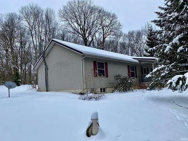 9.34 Acres of Land with Home for Sale in Rome City, Indiana
