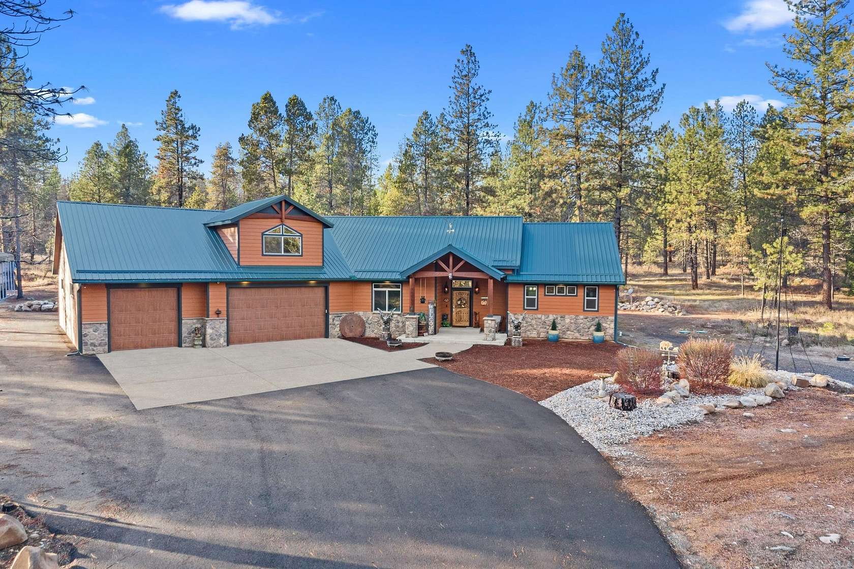 3.75 Acres of Residential Land with Home for Sale in Chattaroy, Washington