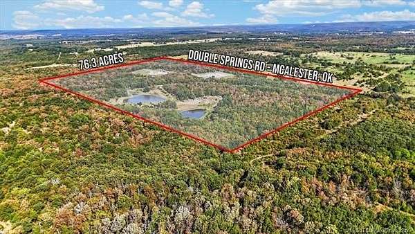 78.5 Acres of Recreational Land for Sale in Stuart, Oklahoma