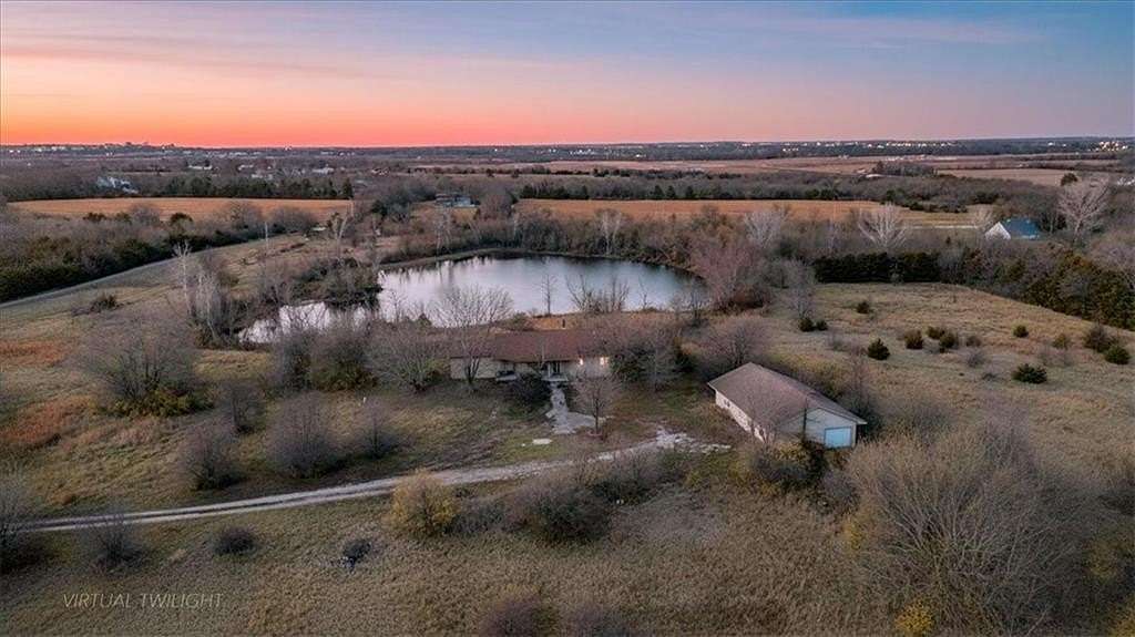 24.2 Acres of Land with Home for Sale in Lawrence, Kansas